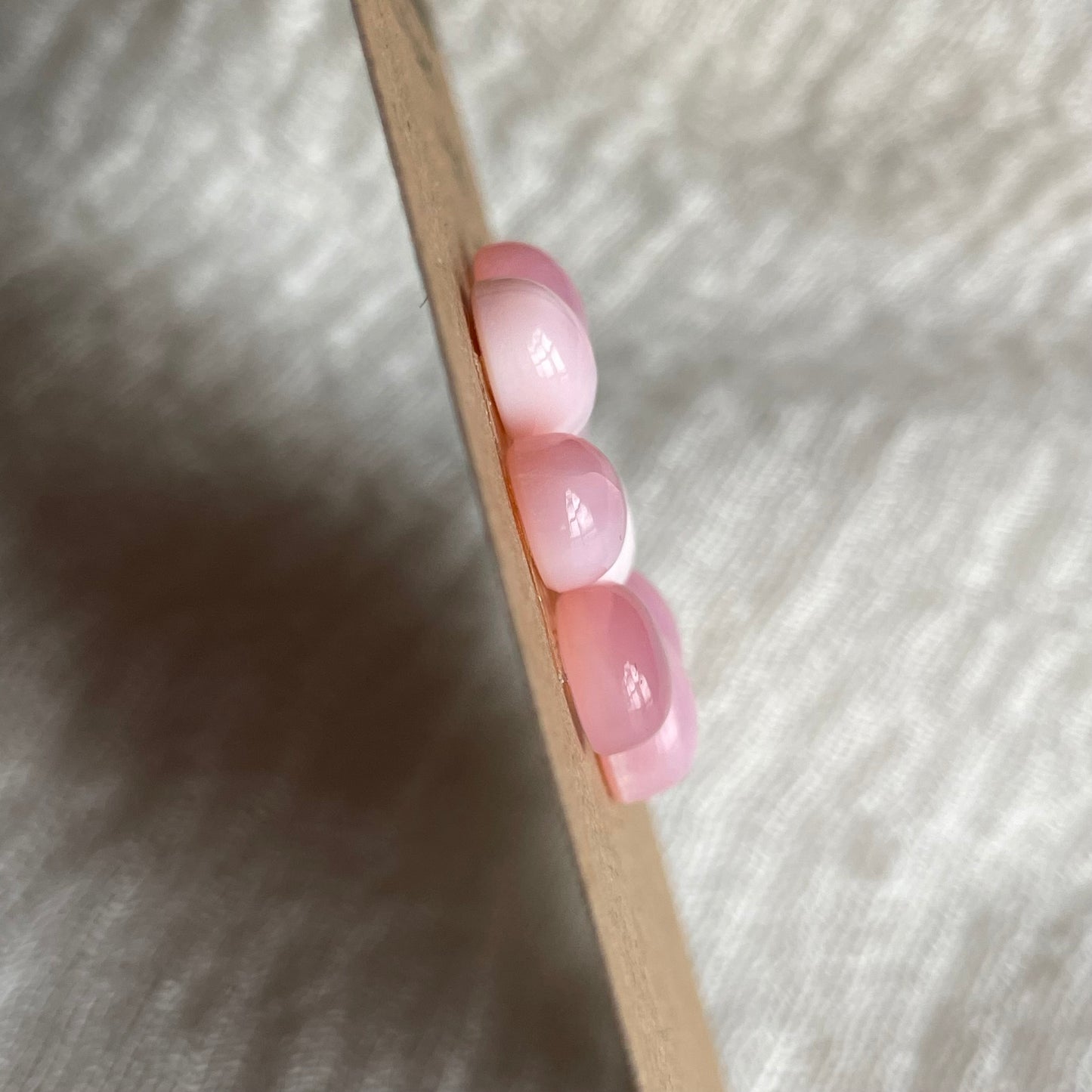 Pink Opal Cabochon - P01 45F5067F-F957-46D7-9F45-D0AAAF3DF131 Brandedandwild.com