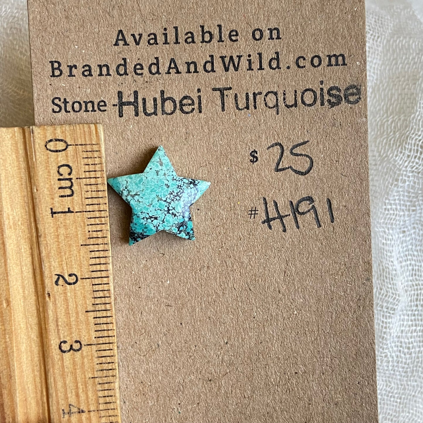 Hubei Turquoise Cabochon - H191 45F7DDA1-B25F-49CA-9F9F-13520A59B53A Brandedandwild.com