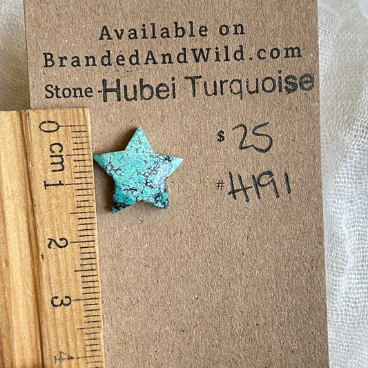 Hubei Turquoise Cabochon - H191 45F7DDA1-B25F-49CA-9F9F-13520A59B53A Brandedandwild.com