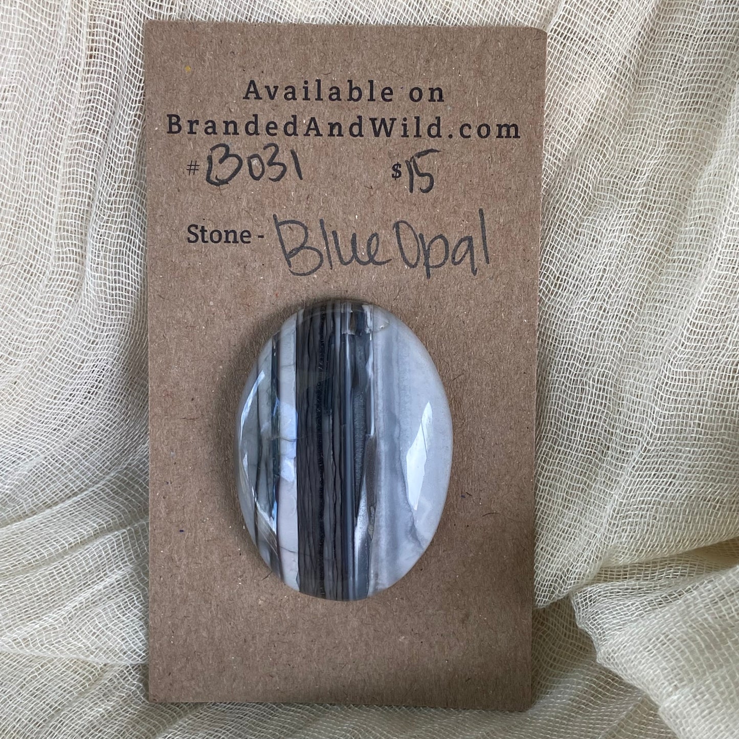 Blue Opal Cabochon - B031