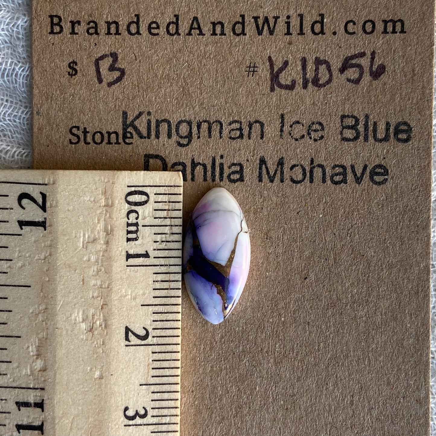 Kingman Ice Blue Dahlia Mohave - KID56