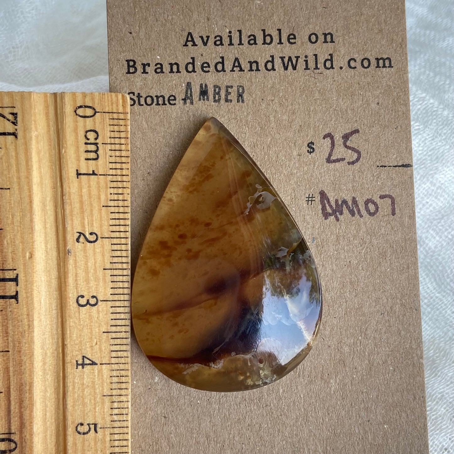 Amber Cabochon AM07