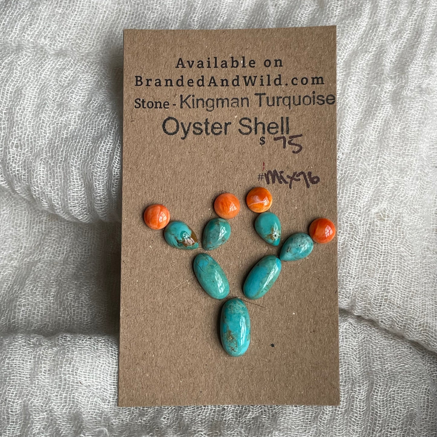 Turquoise / Oyster Shell Cabochon - MIX76 464154F0-4E26-43DB-BE2F-8962CF61A0DF Brandedandwild.com
