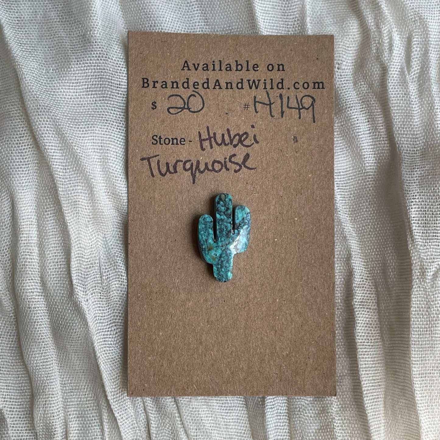 Hubei Turquoise Cabochon - H149 46A527F9-5A76-47A3-8CD4-4A590A07B6C4 Brandedandwild.com