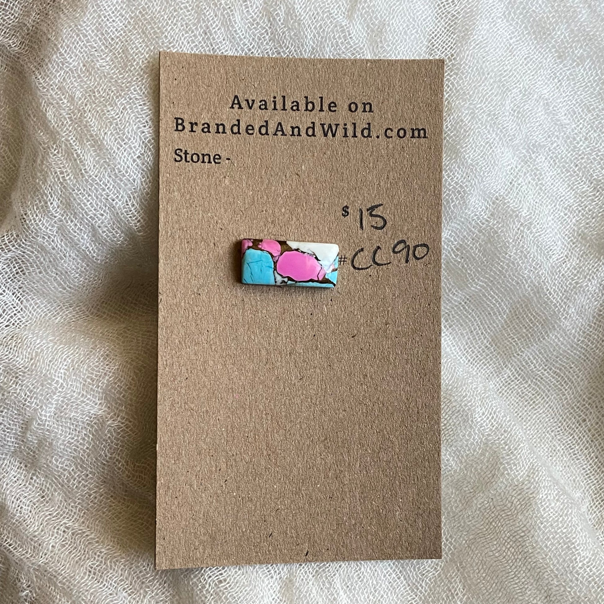 Cotton Candy Cabochon - CC90 46F6C392-810F-4EED-8EA5-E261A2A4E5FA Brandedandwild.com