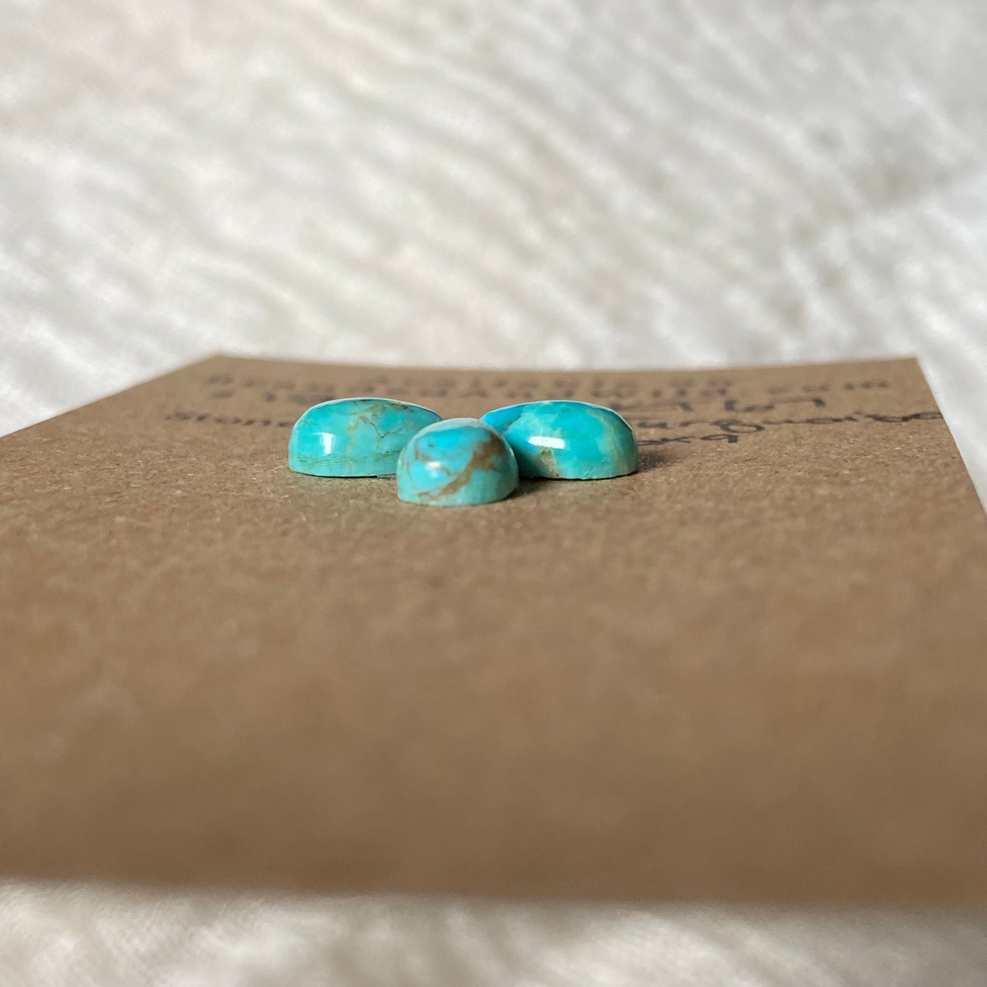 Kingman Turquoise Cabochon - KT67 471B98FA-55B6-47BC-AB22-26E4FB9923A6 Brandedandwild.com