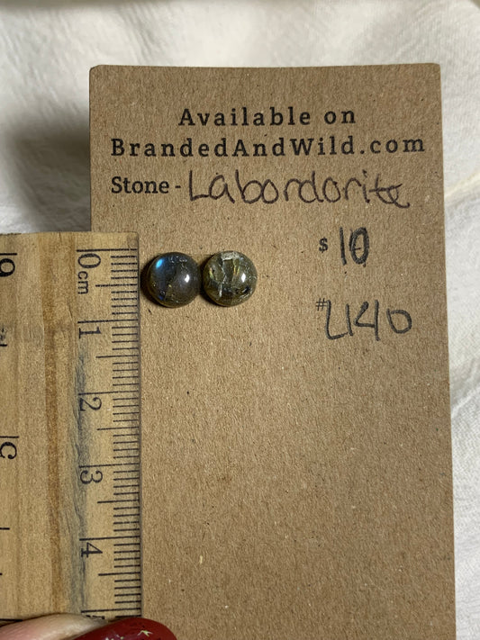 Labradorite Cabochon - L140 477D2140-5348-4C7A-AF38-A6A472E77EC9 Brandedandwild.com