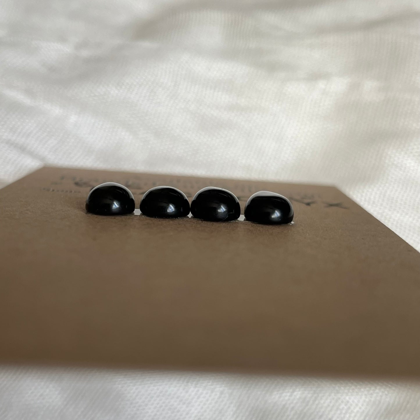 Black Onyx - Cabochon - B05 478F8E75-4B36-4DE6-B4A8-B6625E757FAB Brandedandwild.com