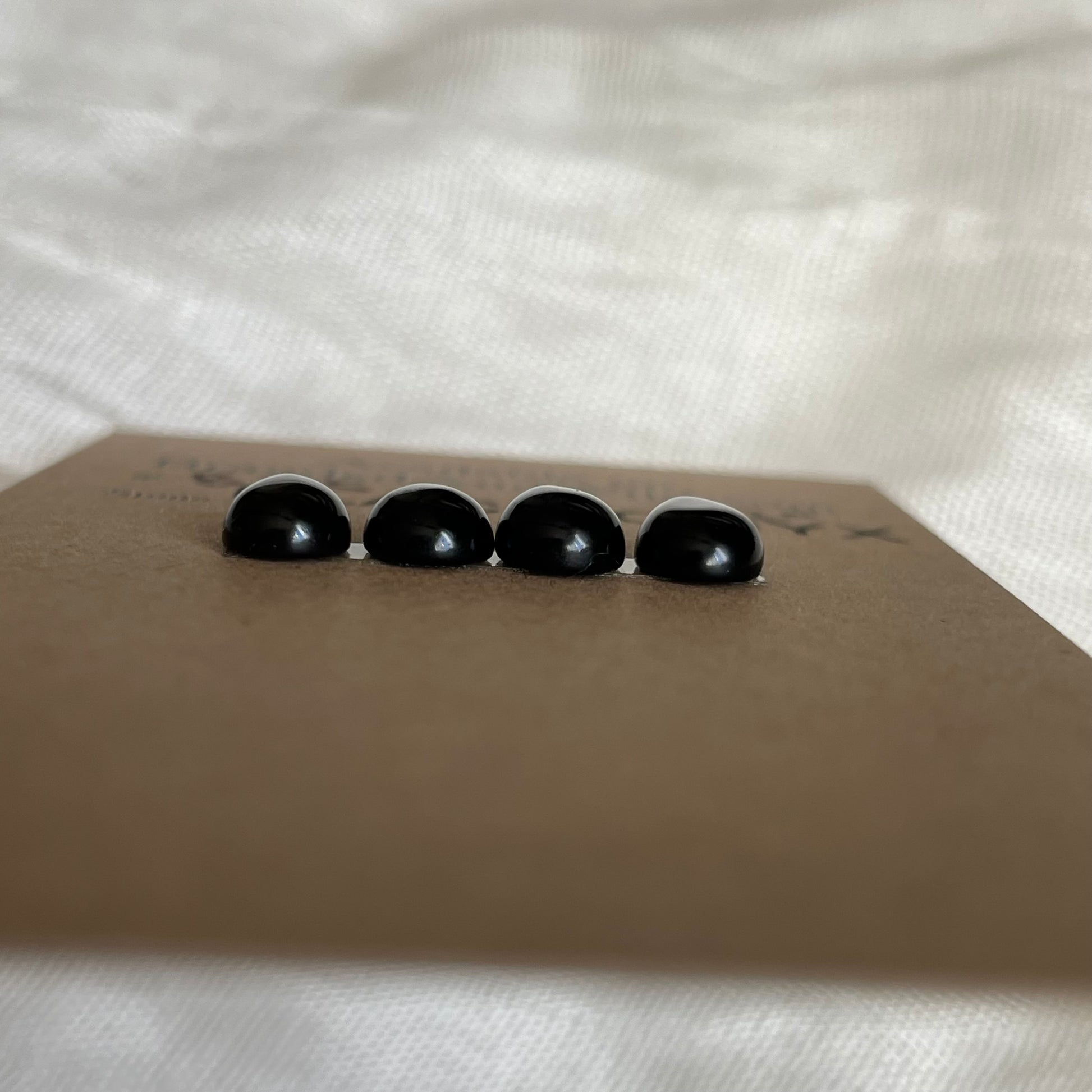 Black Onyx - Cabochon - B05 478F8E75-4B36-4DE6-B4A8-B6625E757FAB Brandedandwild.com
