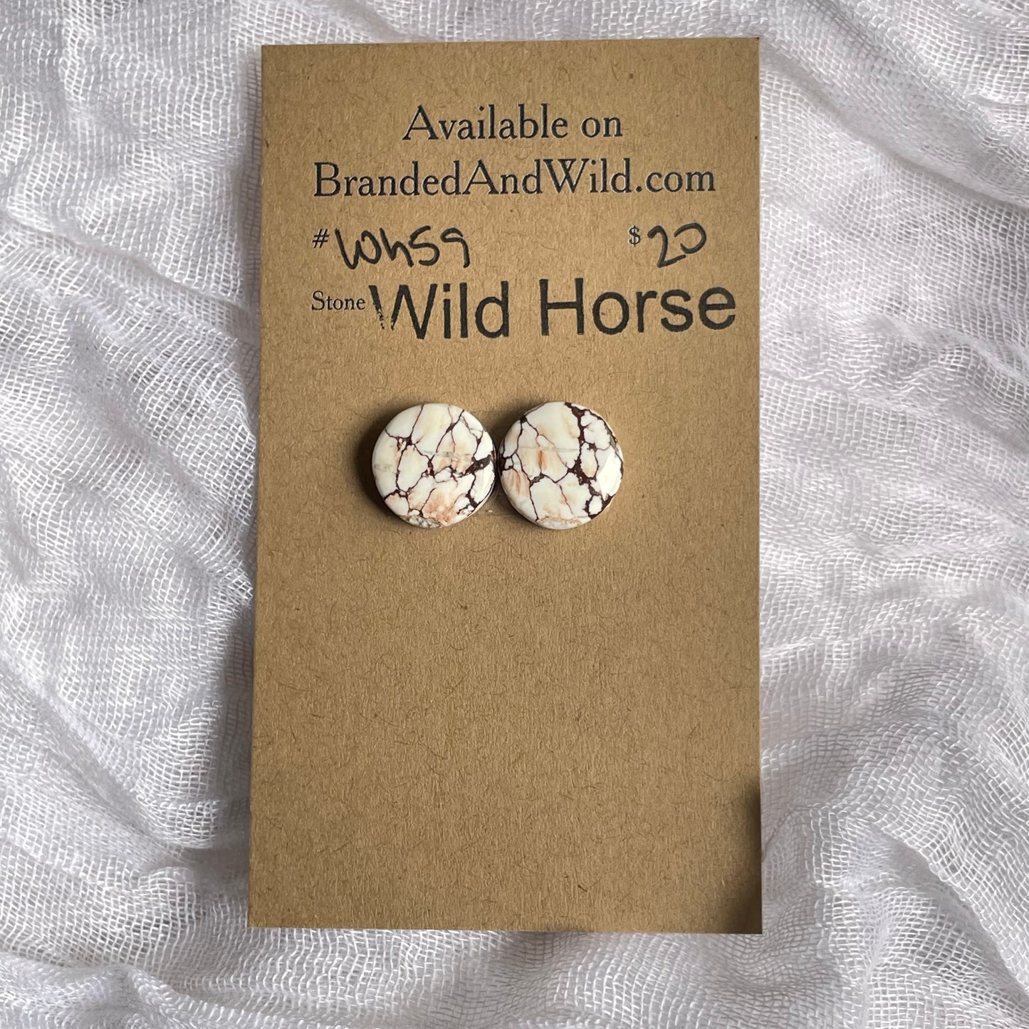 Wild Horse Cabochon - WH59 47D386CA-6D95-485D-AB19-55DE8A265679 Brandedandwild.com