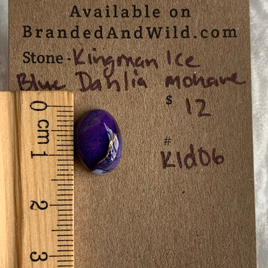 Kingman Ice Blue Dahlia Mohave - KID06