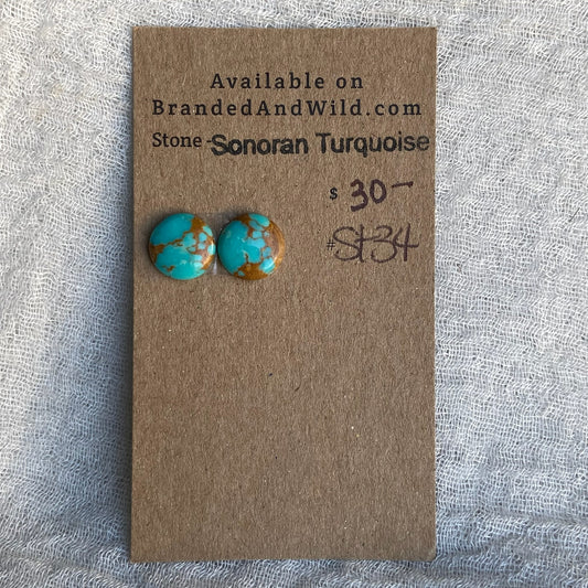 Sonoran Turquoise Cabochon - ST34