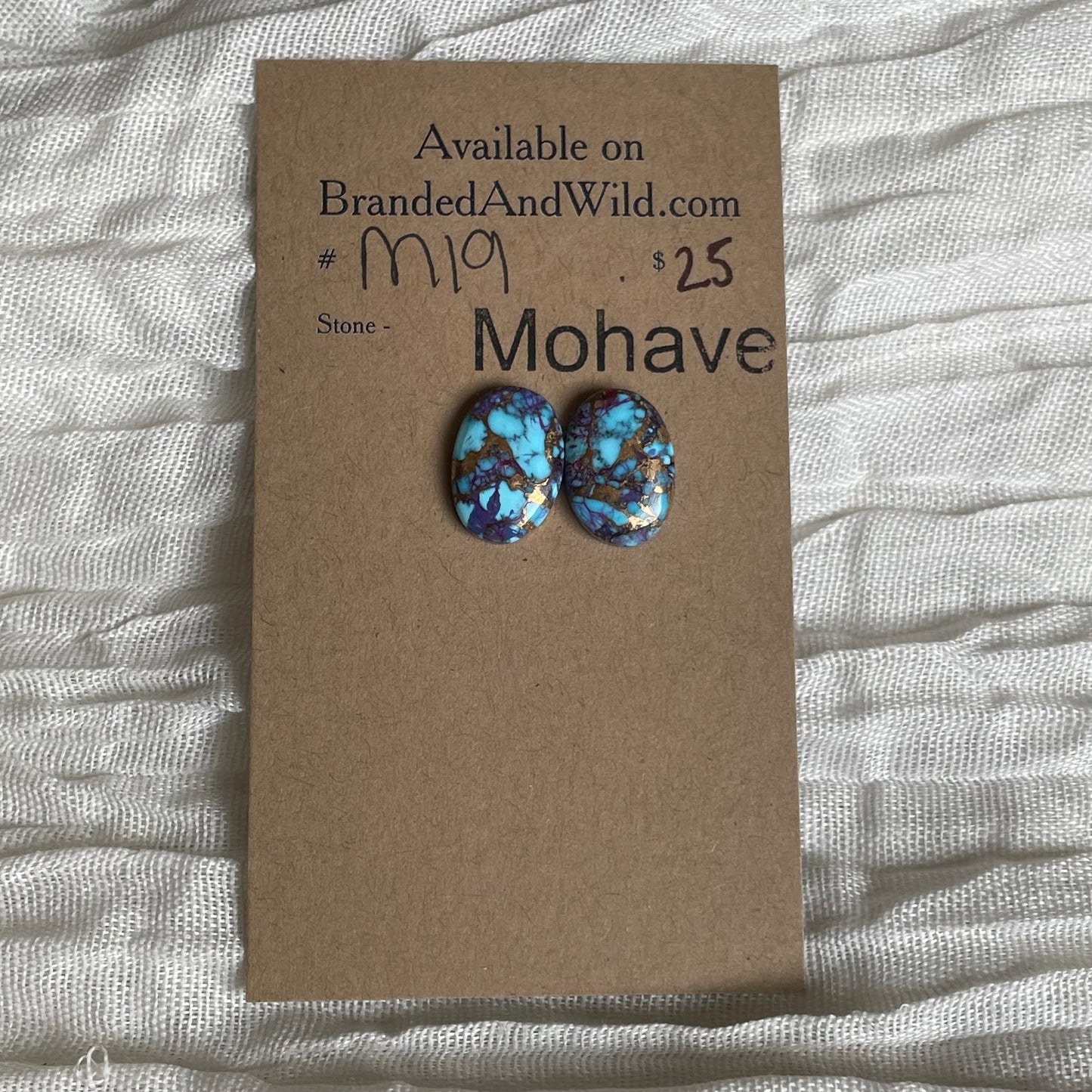 Mohave Cabochon - M019 Cabochon 4804BA22-DDA0-41A0-BCD2-F332CC5713FF Brandedandwild.com