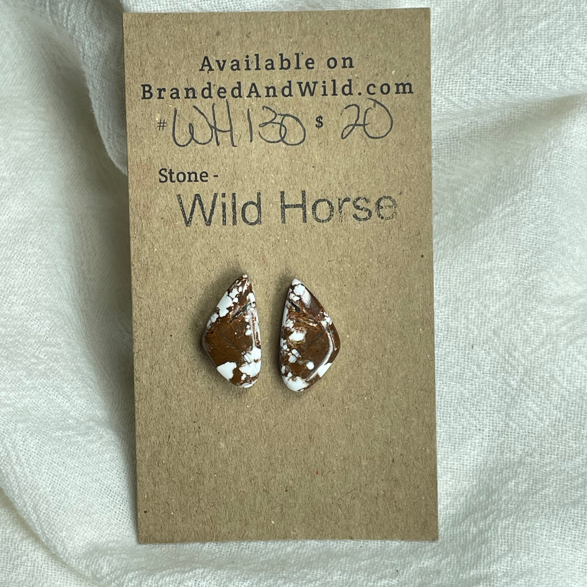 Wild Horse Cabochon - WH130 480827F0-02D6-4F4E-9F37-D19939D337FE Brandedandwild.com