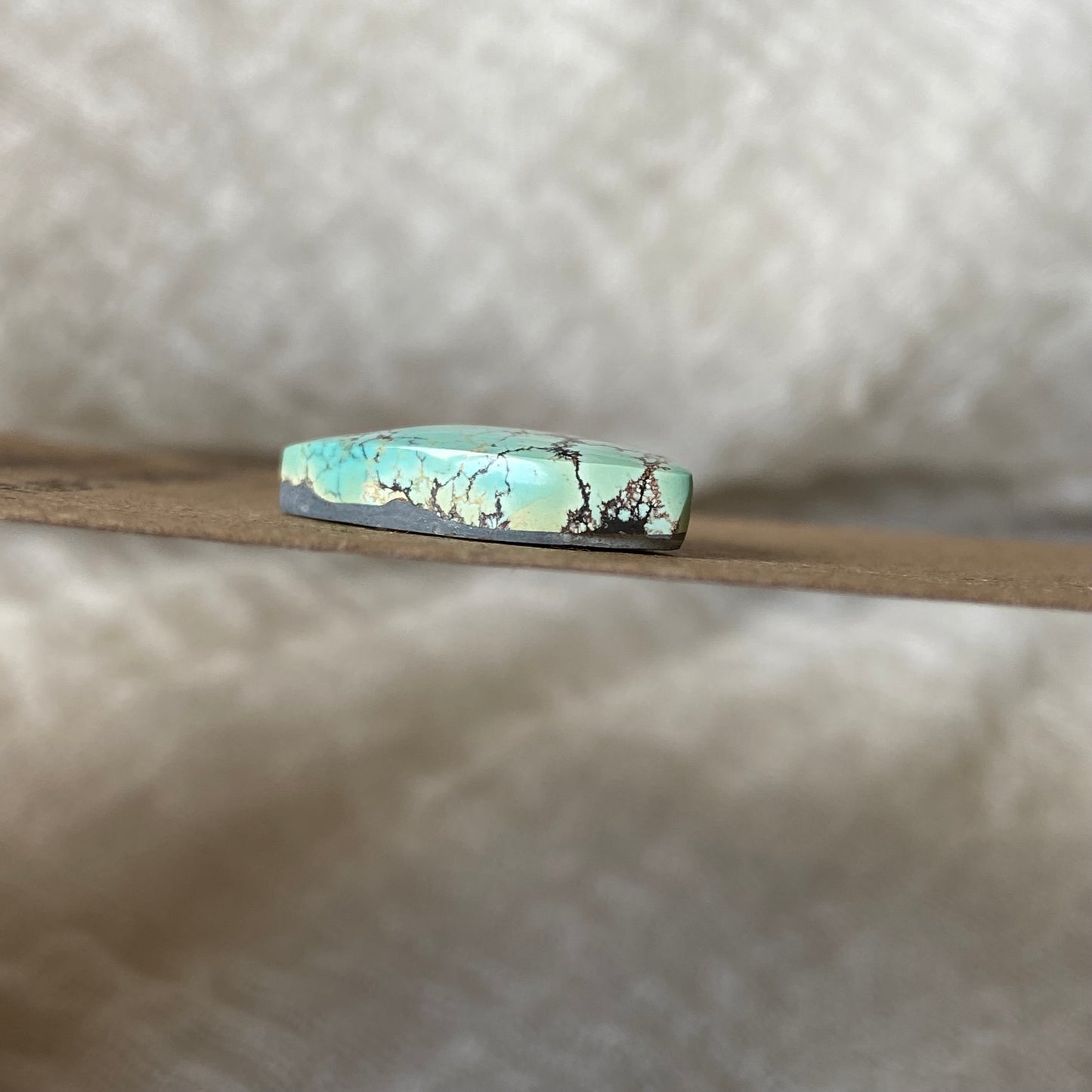Hubei Turquoise Cabochon - H123 4826FD38-5D3D-4FDE-B1D0-51D102B2AC51 Brandedandwild.com