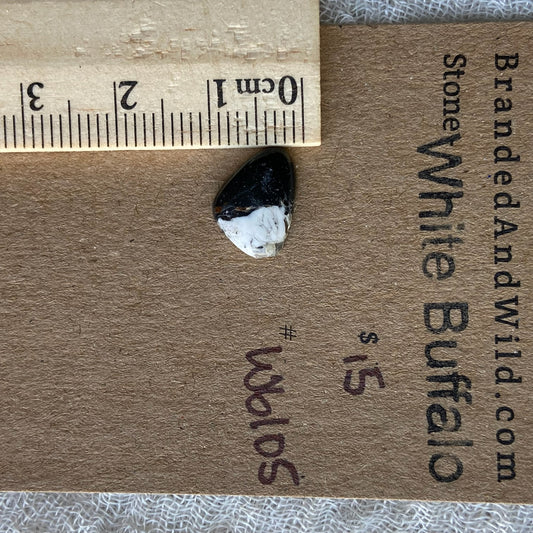 White Buffalo Cabochon - WB105