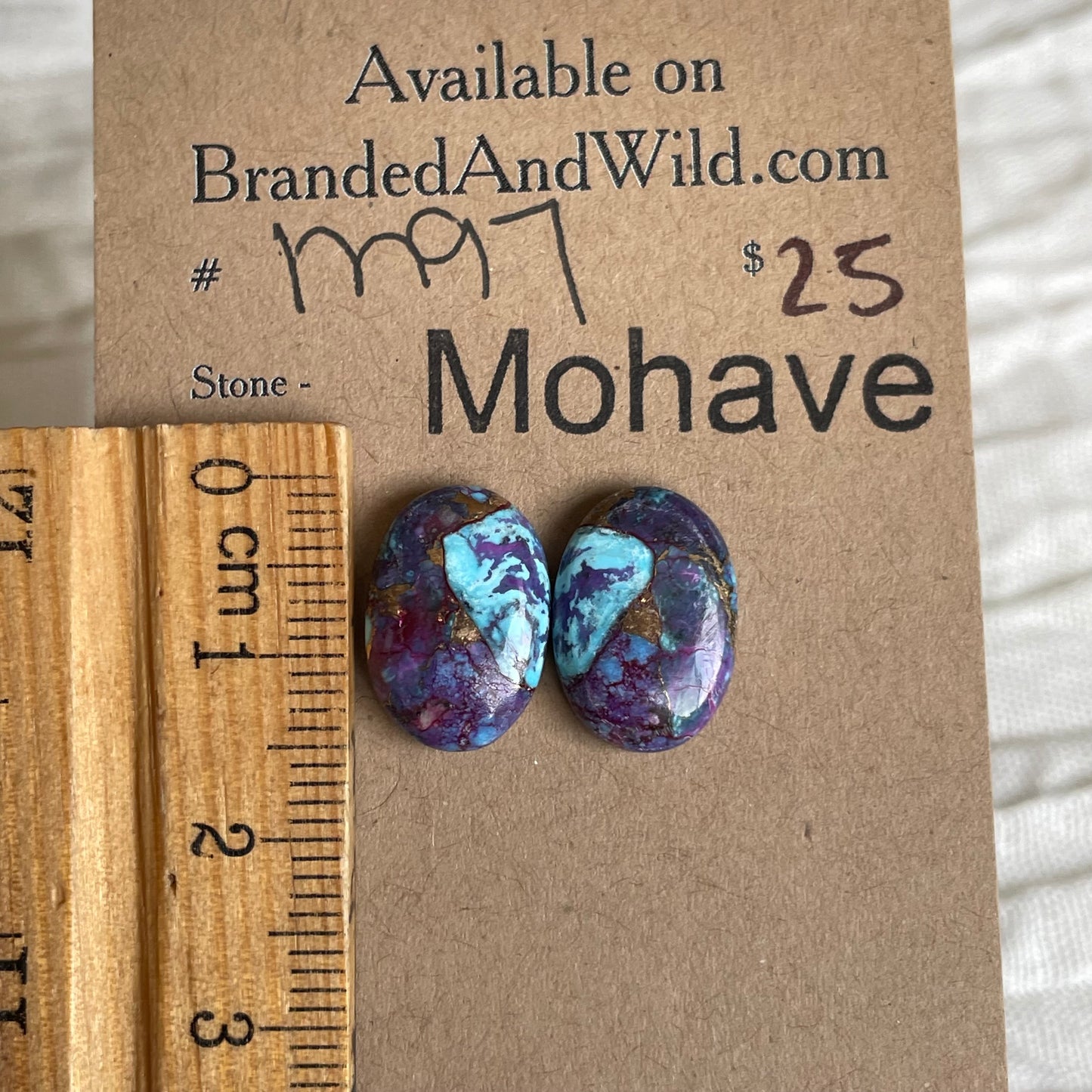 Mohave Cabochon - M97 Cabochon 4873A38B-6230-4A77-AEFF-C58BEA0278FC Brandedandwild.com