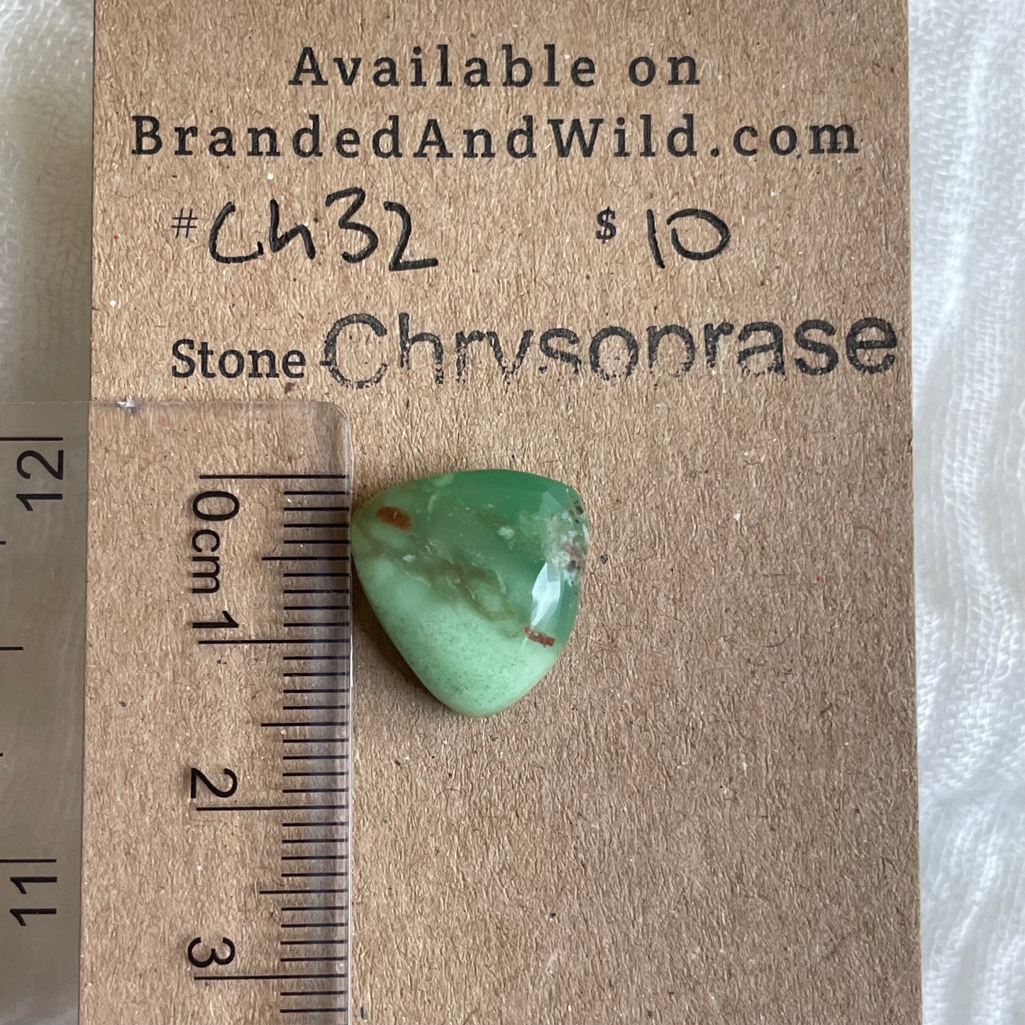 Chrysoprase Cabochon - Ch32