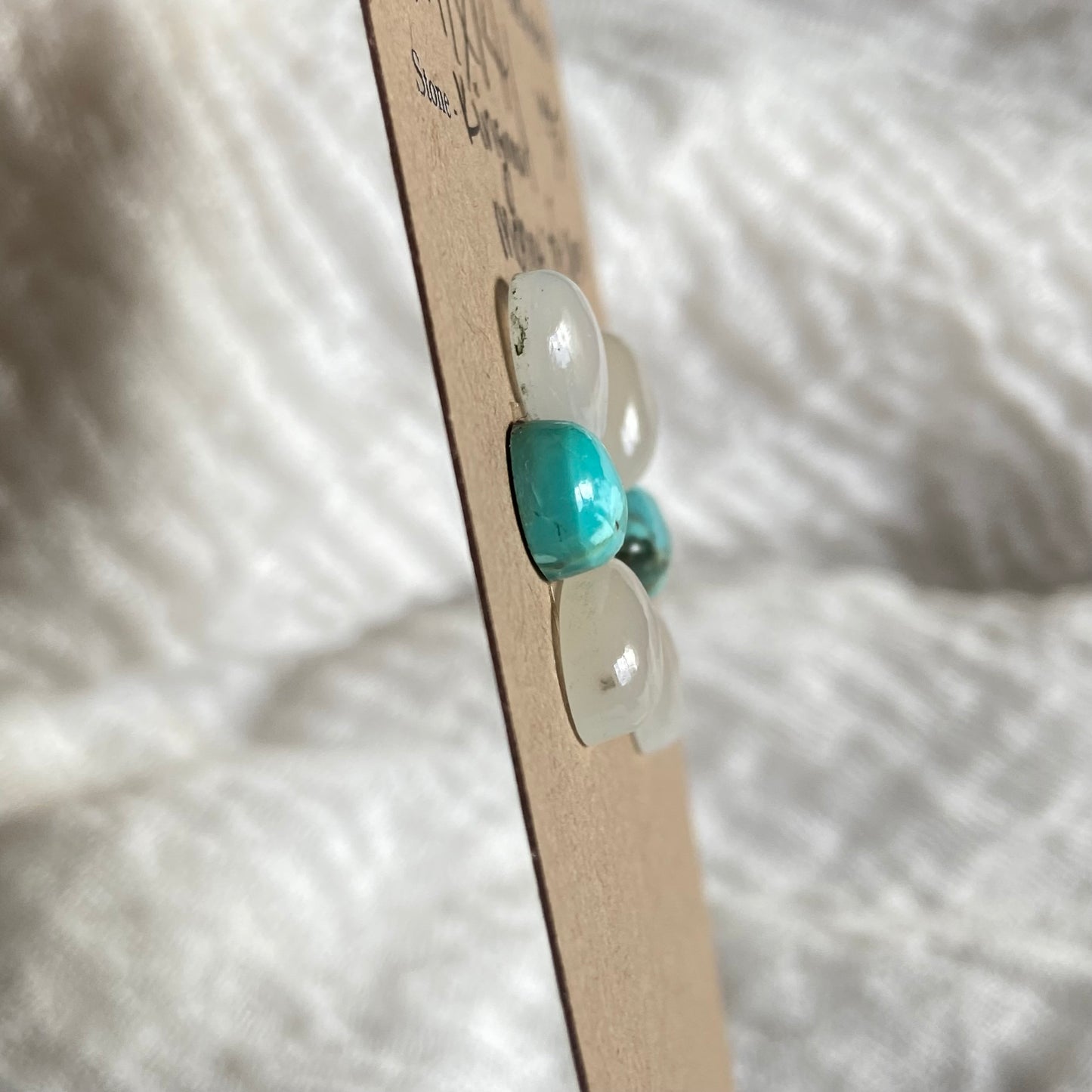 Mother of Pearl / Kingman Cabochon - Mix141 48FB12EB-7A19-4EE1-9192-CA21E729FE40 Brandedandwild.com