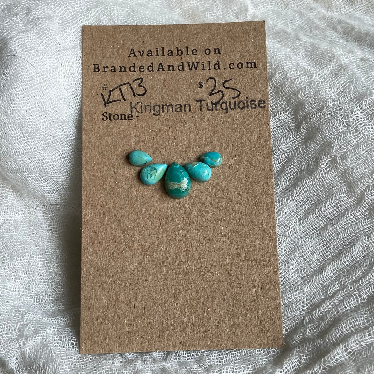 Kingman Turquoise Cabochon - KT13