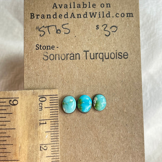 Sonoran Turquoise Cabochon - ST65 4903786F-B38E-44E0-A904-FA23E7A97664 Brandedandwild.com