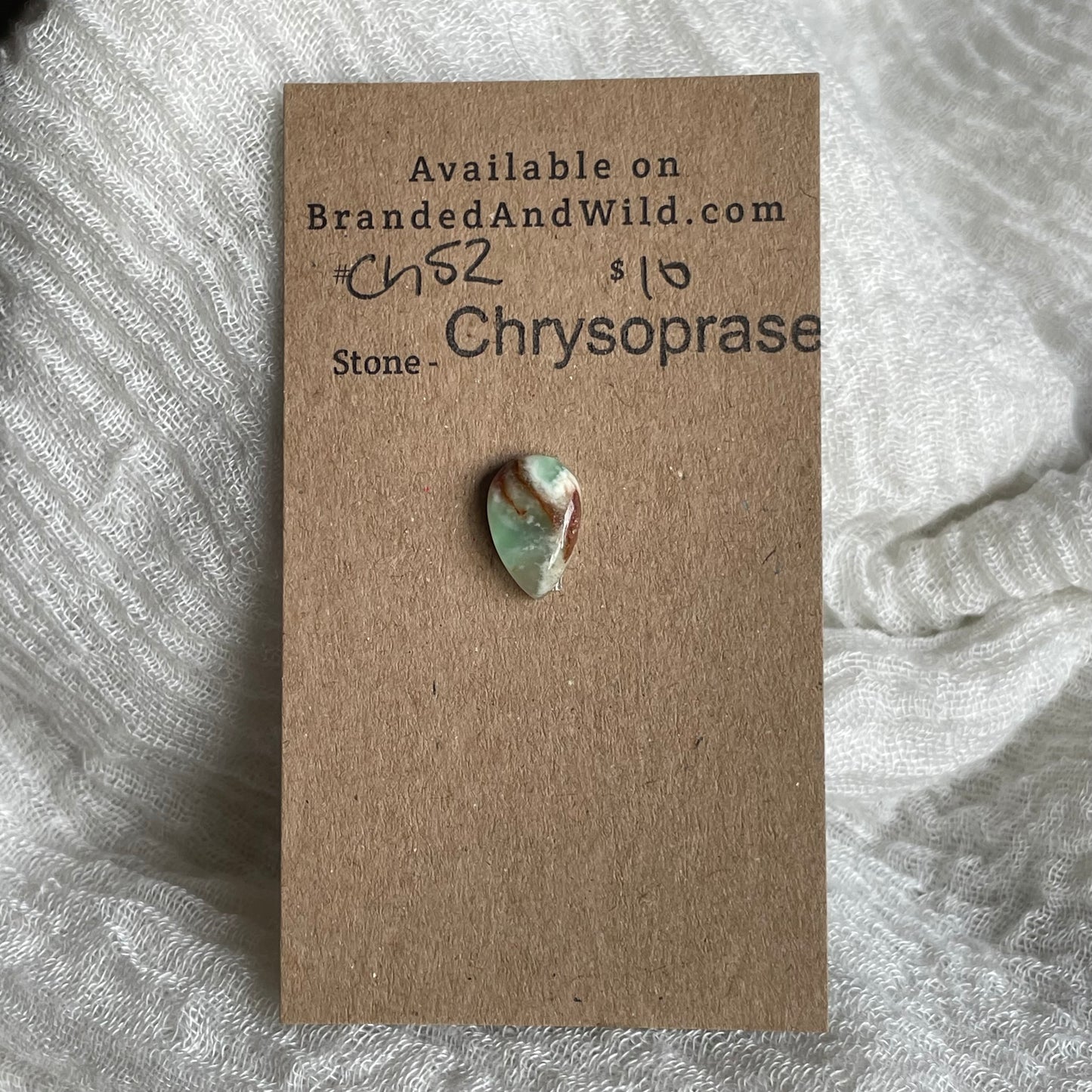 Chrysoprase Cabochon - Ch52