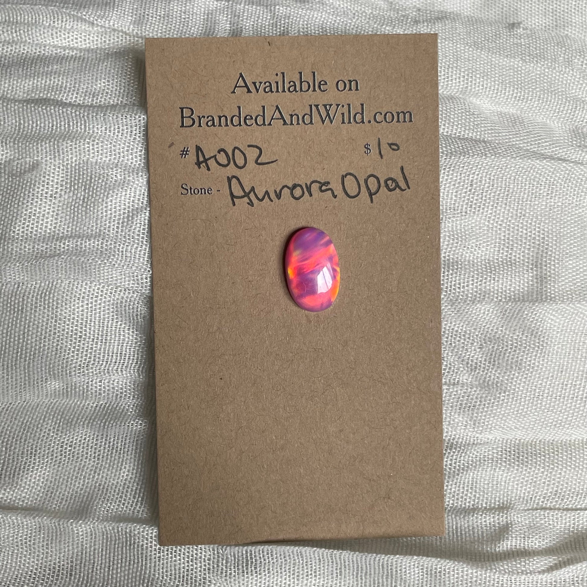 Aurora Opal Cabochon - A002 49089936-B6CF-4C10-B7F8-415ED1CBB994 Brandedandwild.com