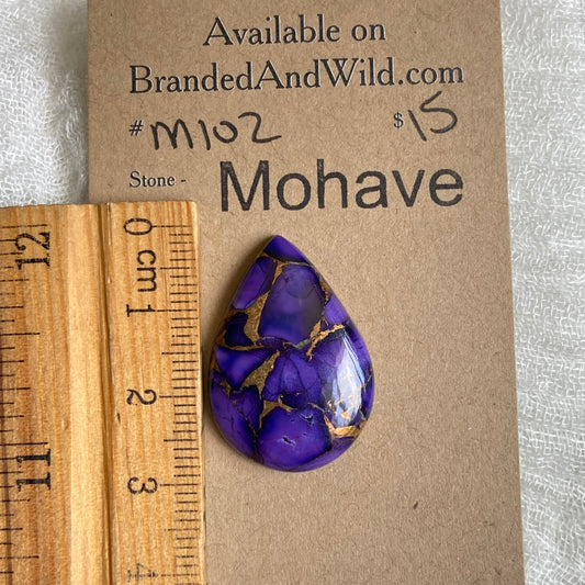 Mohave Cabochon - M102 Cabochon 4921F809-6E62-4A3B-86F8-8768846487EA Brandedandwild.com