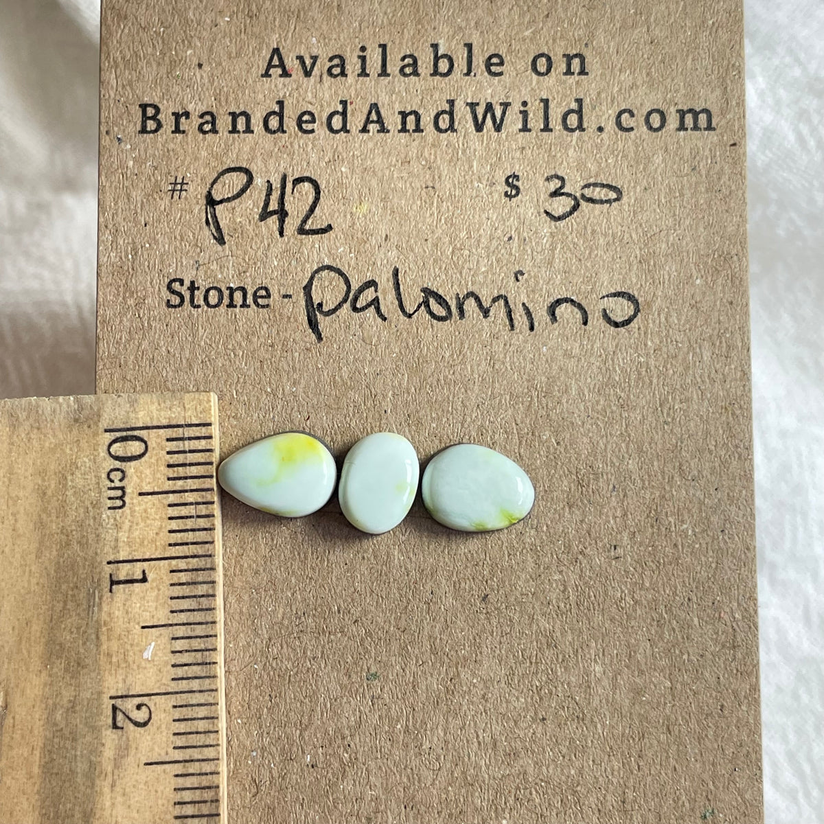 Palomino Cabochon - P42 49220F64-1D1D-4D0F-83FD-67FC6274725A Brandedandwild.com