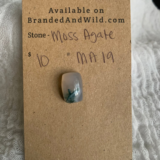 Moss Agate Cabochon- MA19