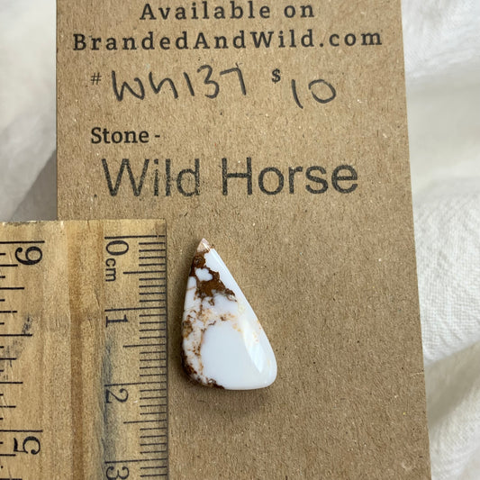 Wild Horse Cabochon - WH137 493E8F9F-59D9-4A82-AE6C-0B02E7899C70 Brandedandwild.com