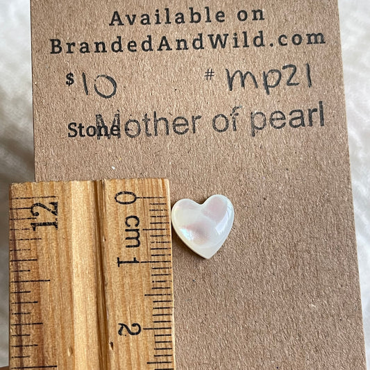 Mother of pearl cabochon - MP21 495048FE-2C1E-4B86-8F3D-FB7D15FD83A3 Brandedandwild.com