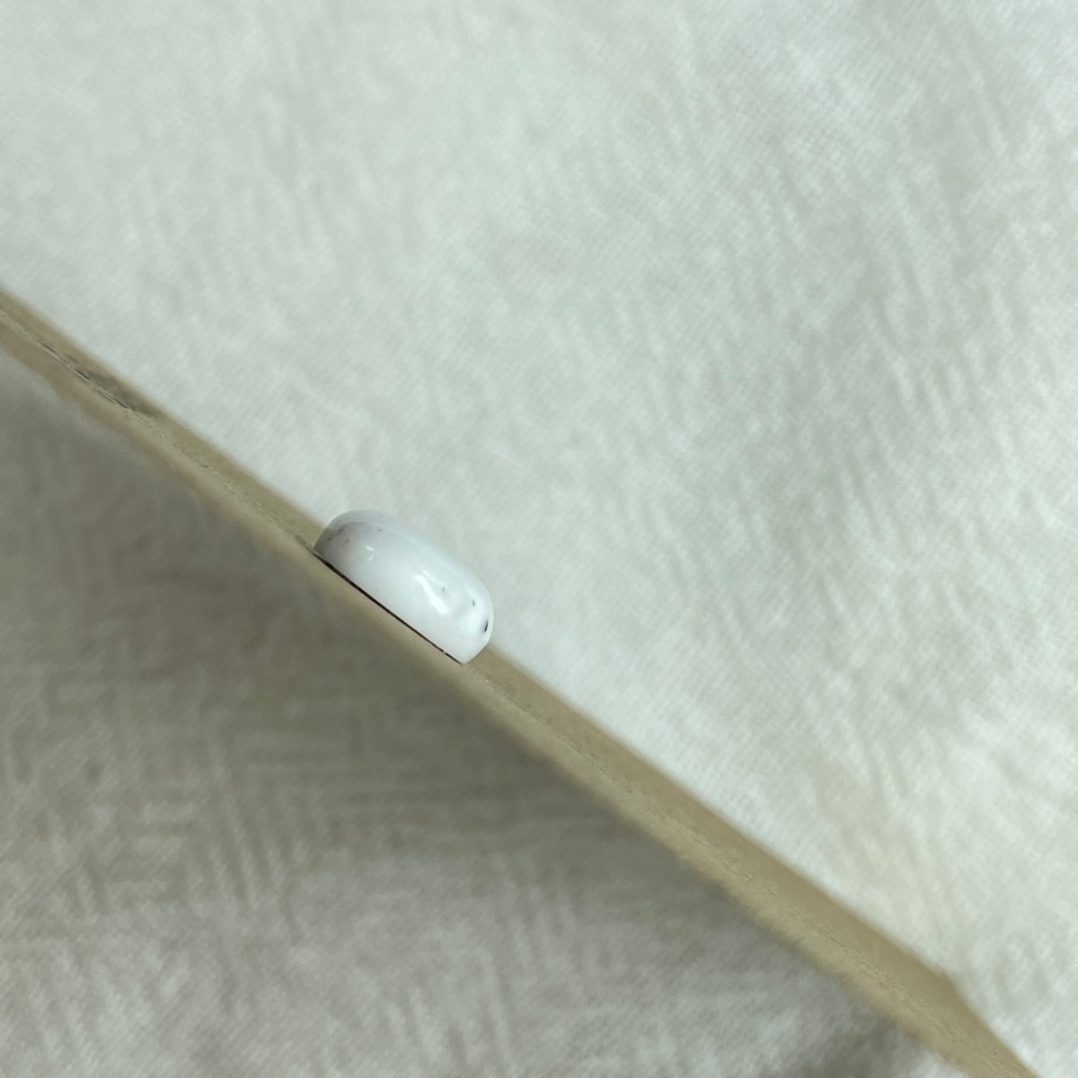 White Buffalo Cabochon - WB155 49518B63-8C71-4FD5-AB5D-F6890066A828 Brandedandwild.com