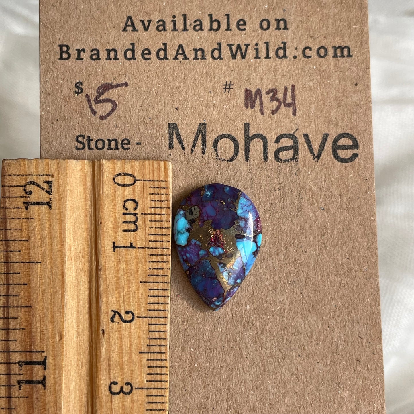 Mohave Cabochon - M34 Cabochon 4951BBCD-7715-4D61-B77E-C307582E9687 Brandedandwild.com