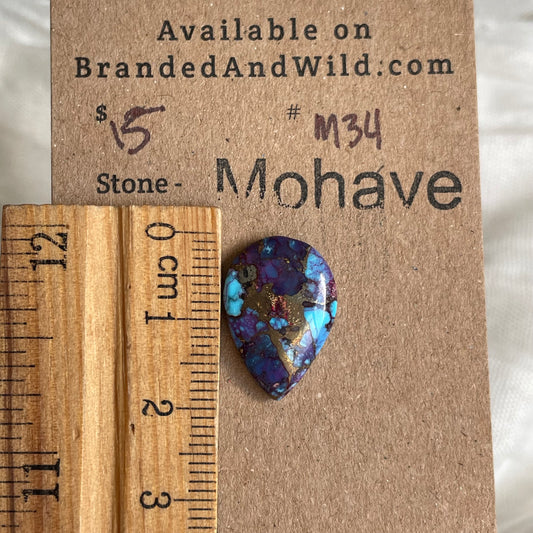 Mohave Cabochon - M34 Cabochon 4951BBCD-7715-4D61-B77E-C307582E9687 Brandedandwild.com