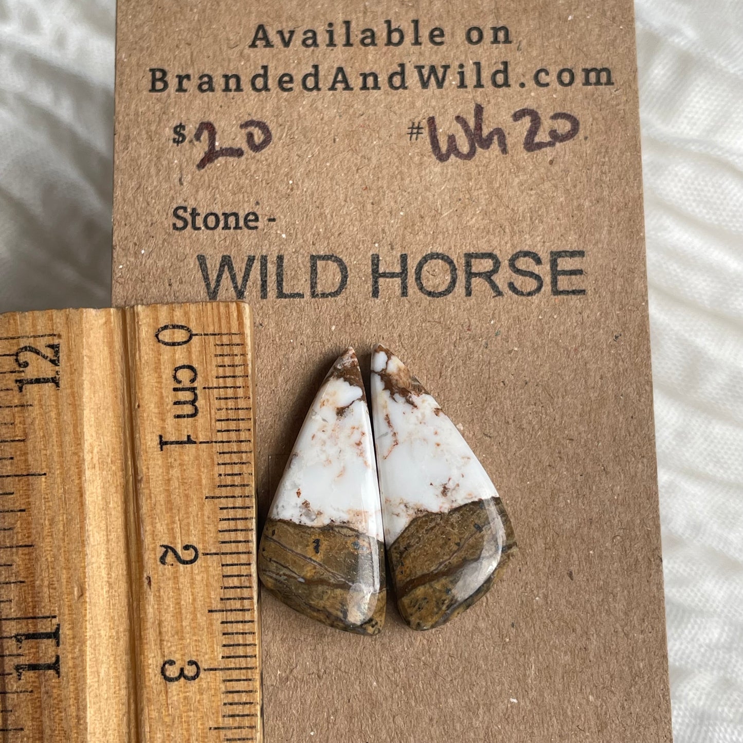 Wild Horse Cabochon - WH20 49576B1F-CF5D-4610-BFA8-3FD2D0FC0AC6 Brandedandwild.com