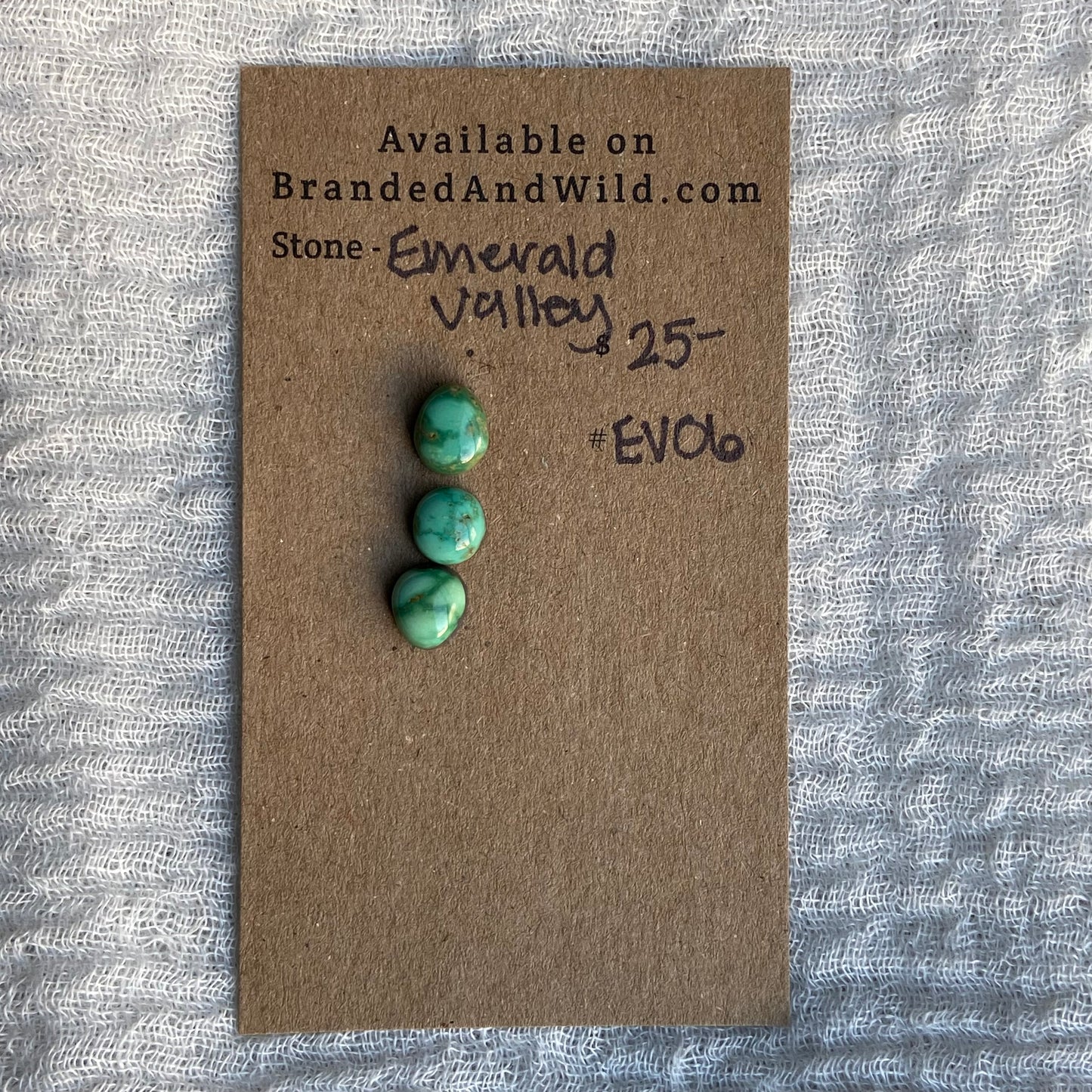 Emerald Valley Turquoise Cabochon - EV06