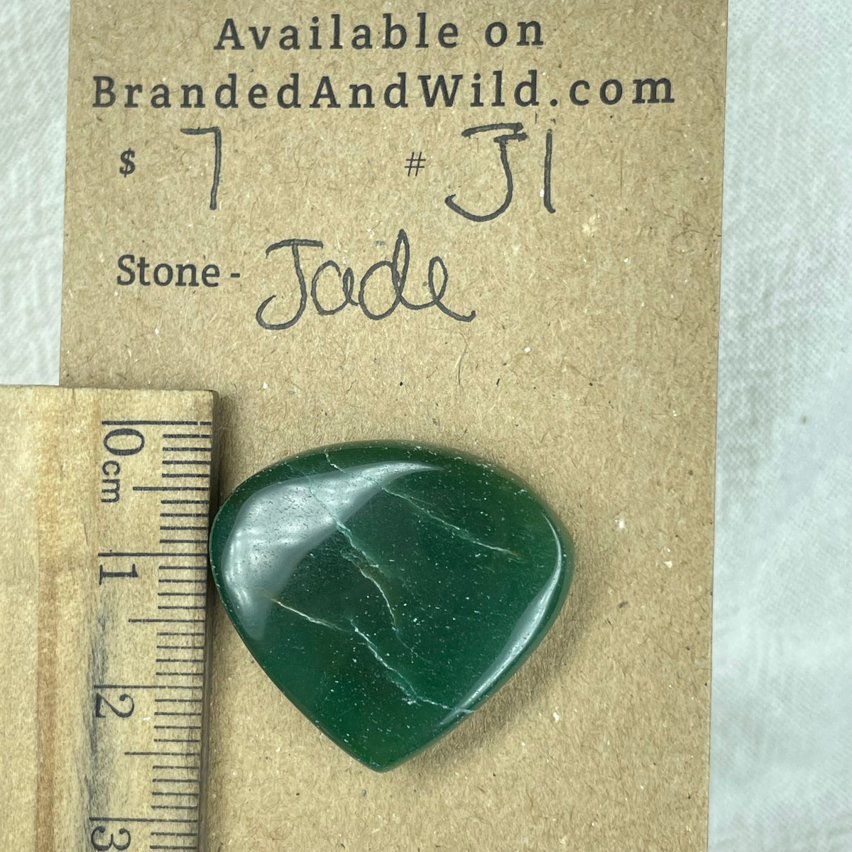Jade Cabochon - J31 49632DD8-9961-4B83-92EA-F1AE076BDCF6 Brandedandwild.com