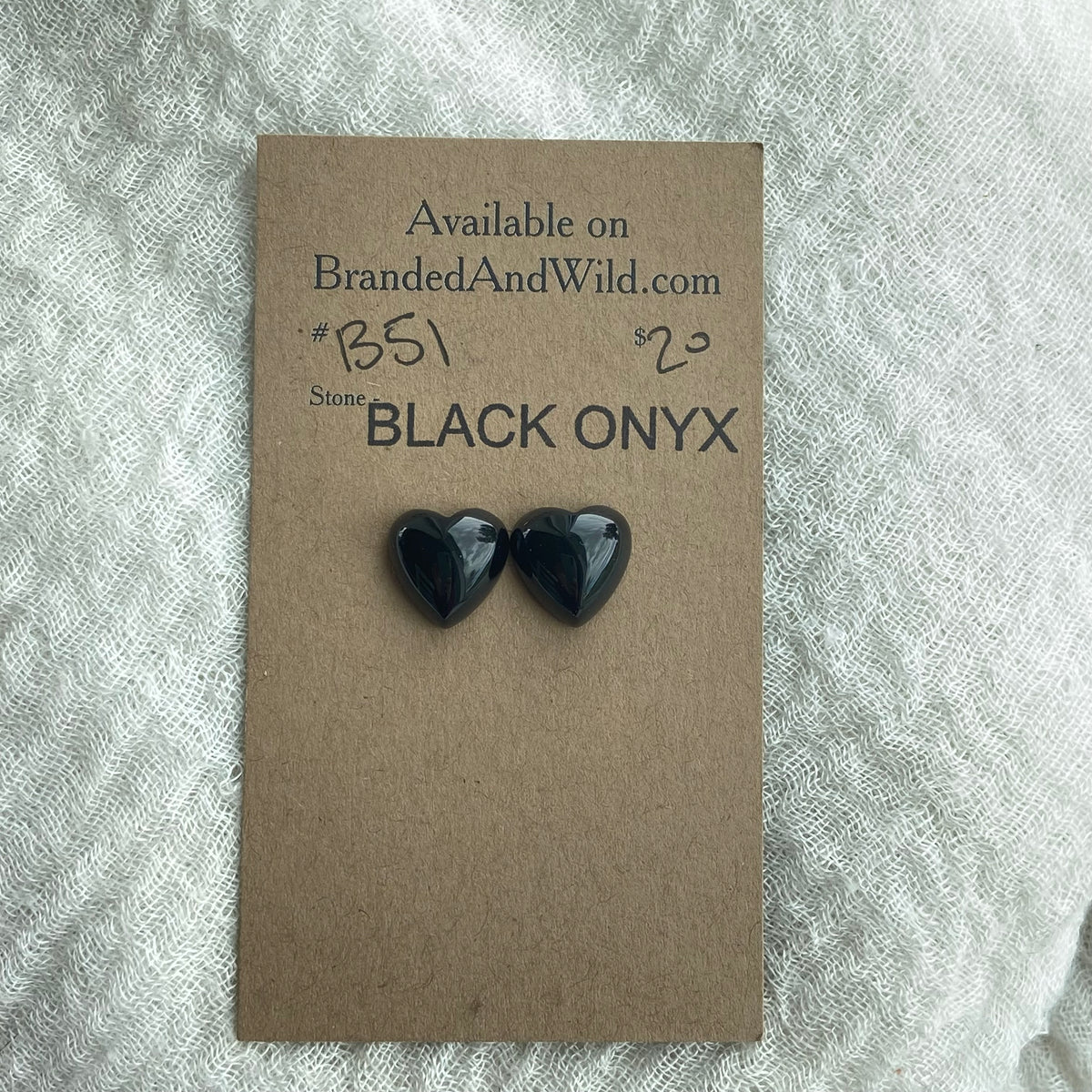 Black Onyx - Cabochon - B51