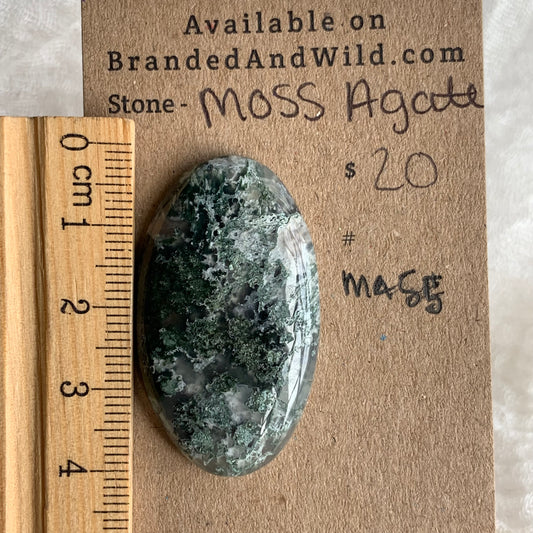 Moss Agate Cabochon - MA55