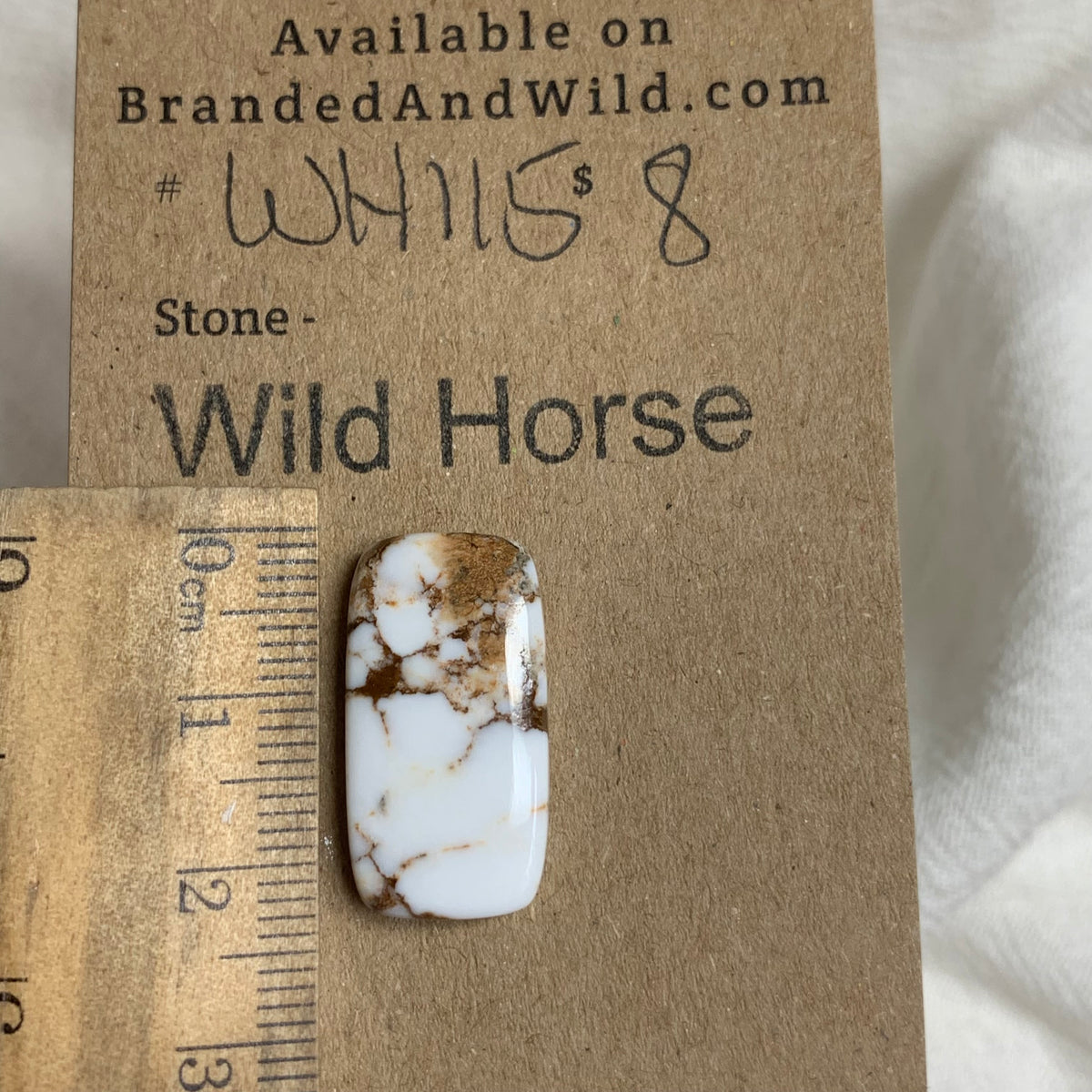 Wild Horse Cabochon - WH115 497579E1-7979-400C-993A-044CA5AD027A Brandedandwild.com