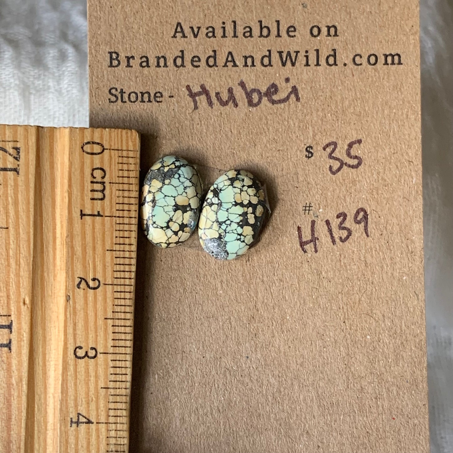 Hubei Turquoise Cabochon - H139