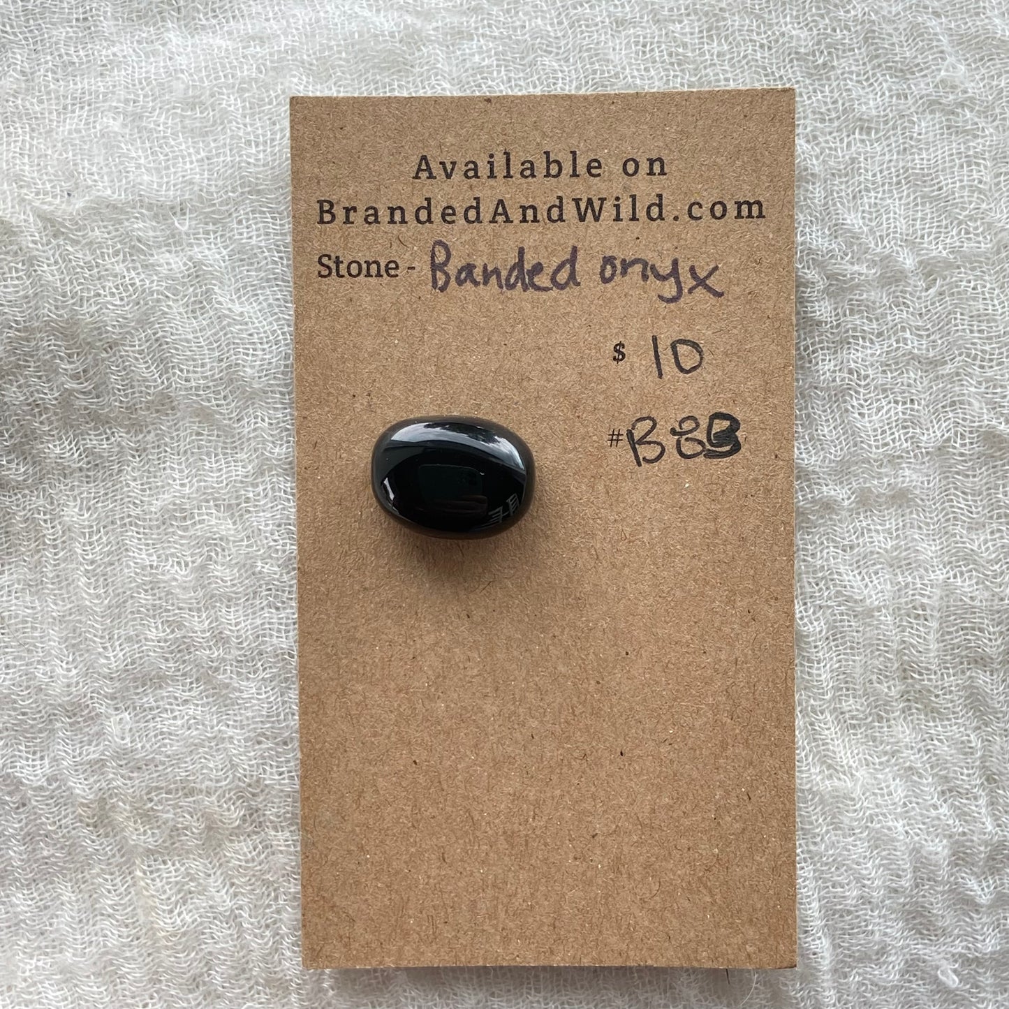 Banded Onyx - Cabochon - B83