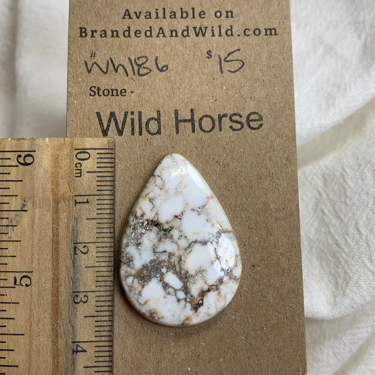 Wild Horse Cabochon - WH186 49DCCB4D-56F7-4C14-A6FA-18743C1F4DD7 Brandedandwild.com