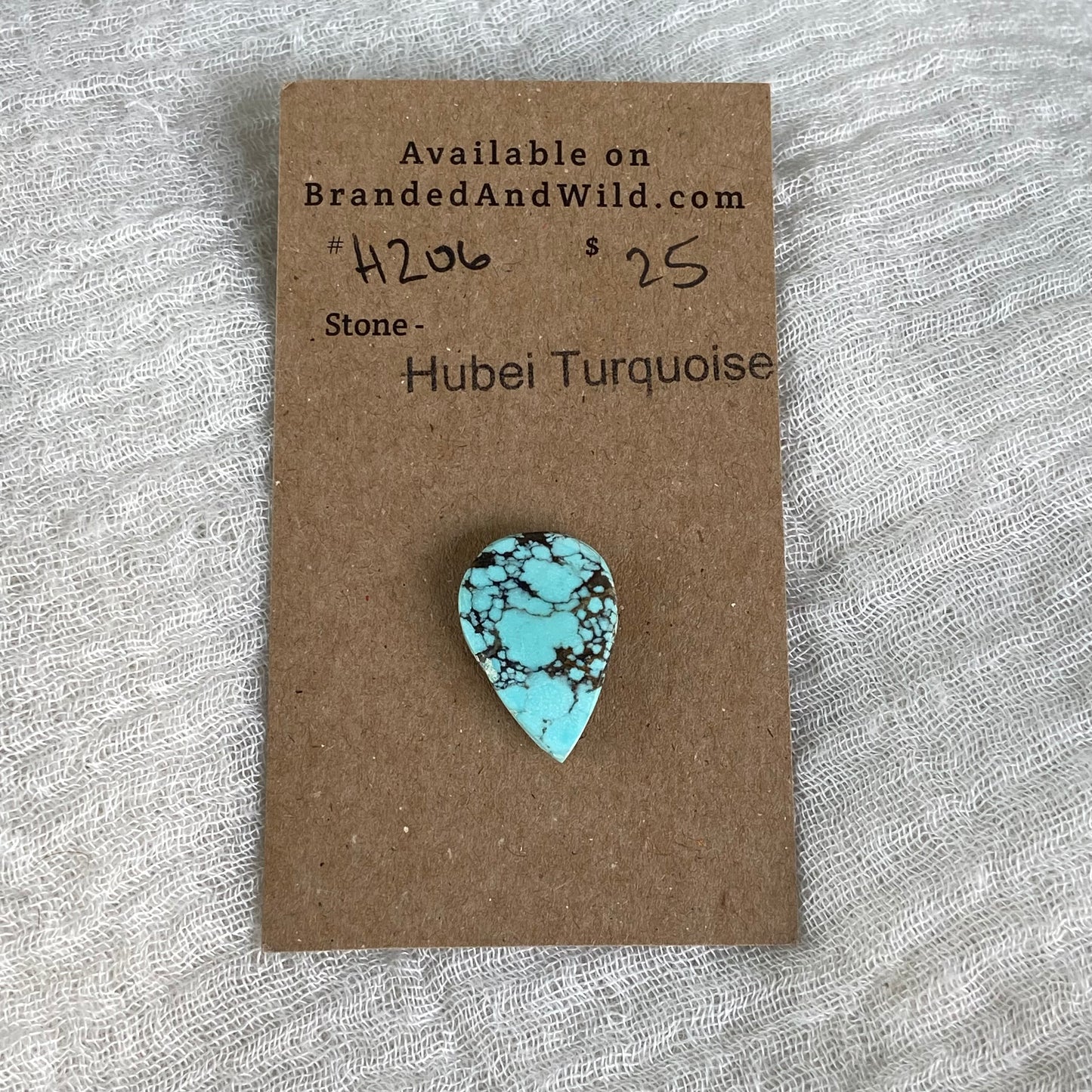 Hubei Turquoise Cabochon - H206