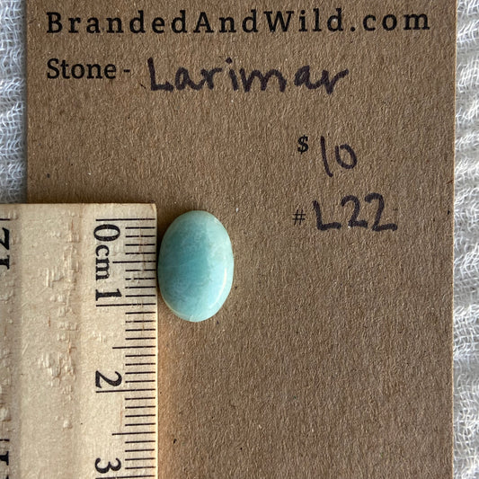 Larimar Cabochon - L22