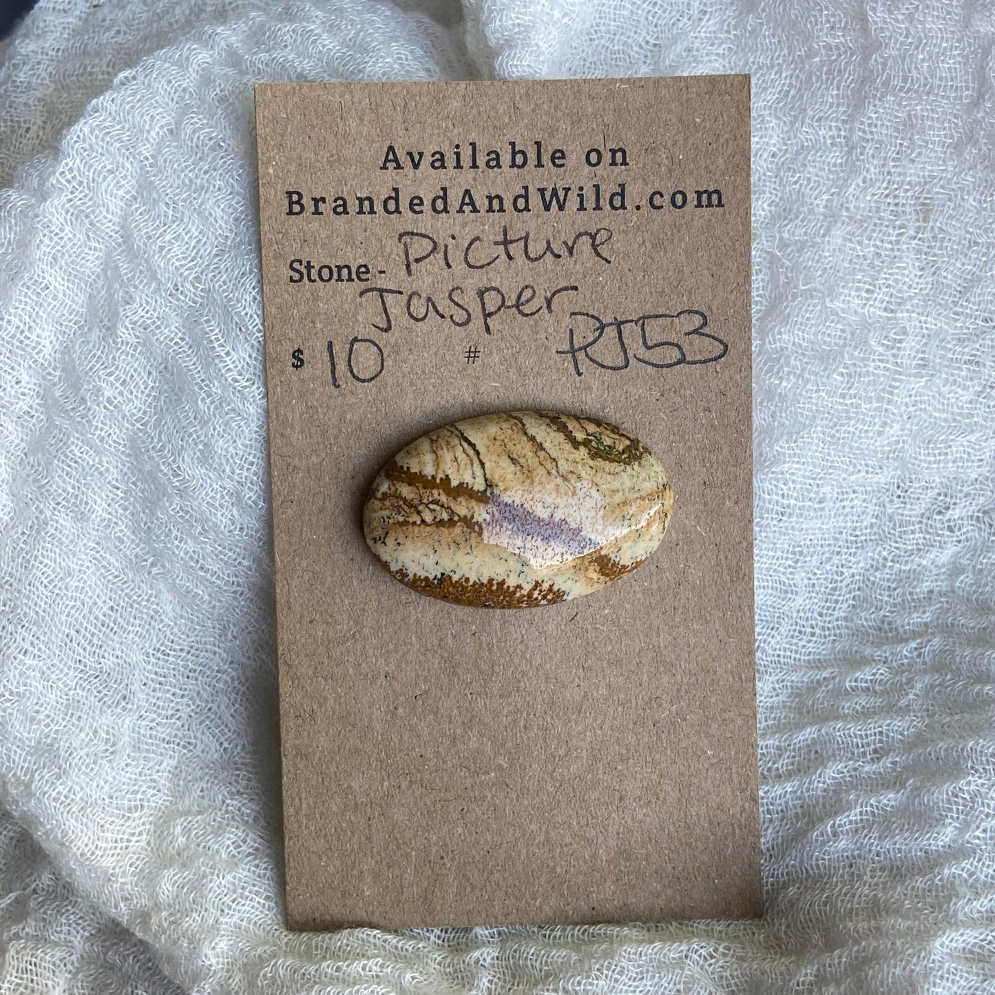 Picture Jasper Cabochon - PJ53
