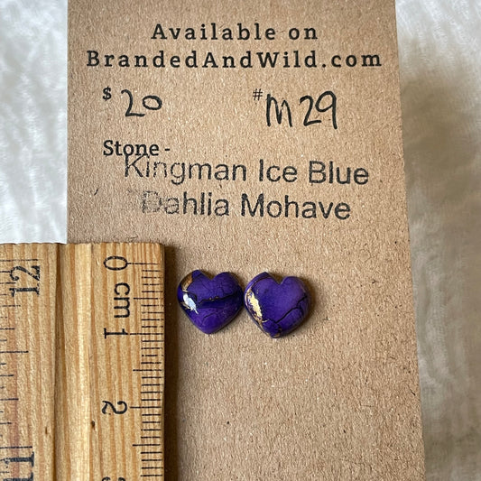 Ice Blue Dahlia Cabochon - KID29 4A585888-1A7A-4D51-8298-10D1E808859F Brandedandwild.com