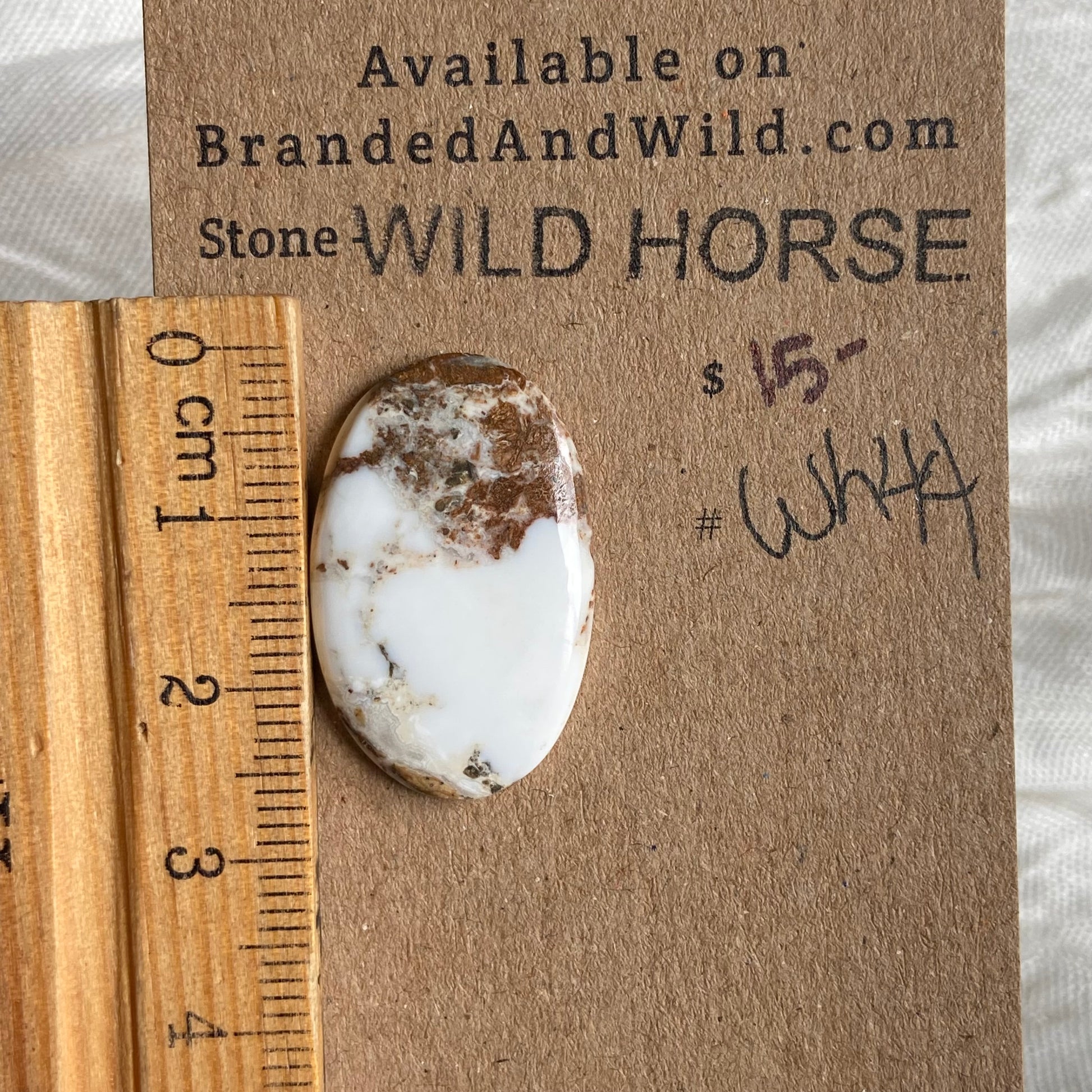 Wild Horse Cabochon - WH44 4A68ECF4-852D-4526-AD53-4179DEC39C34 Brandedandwild.com