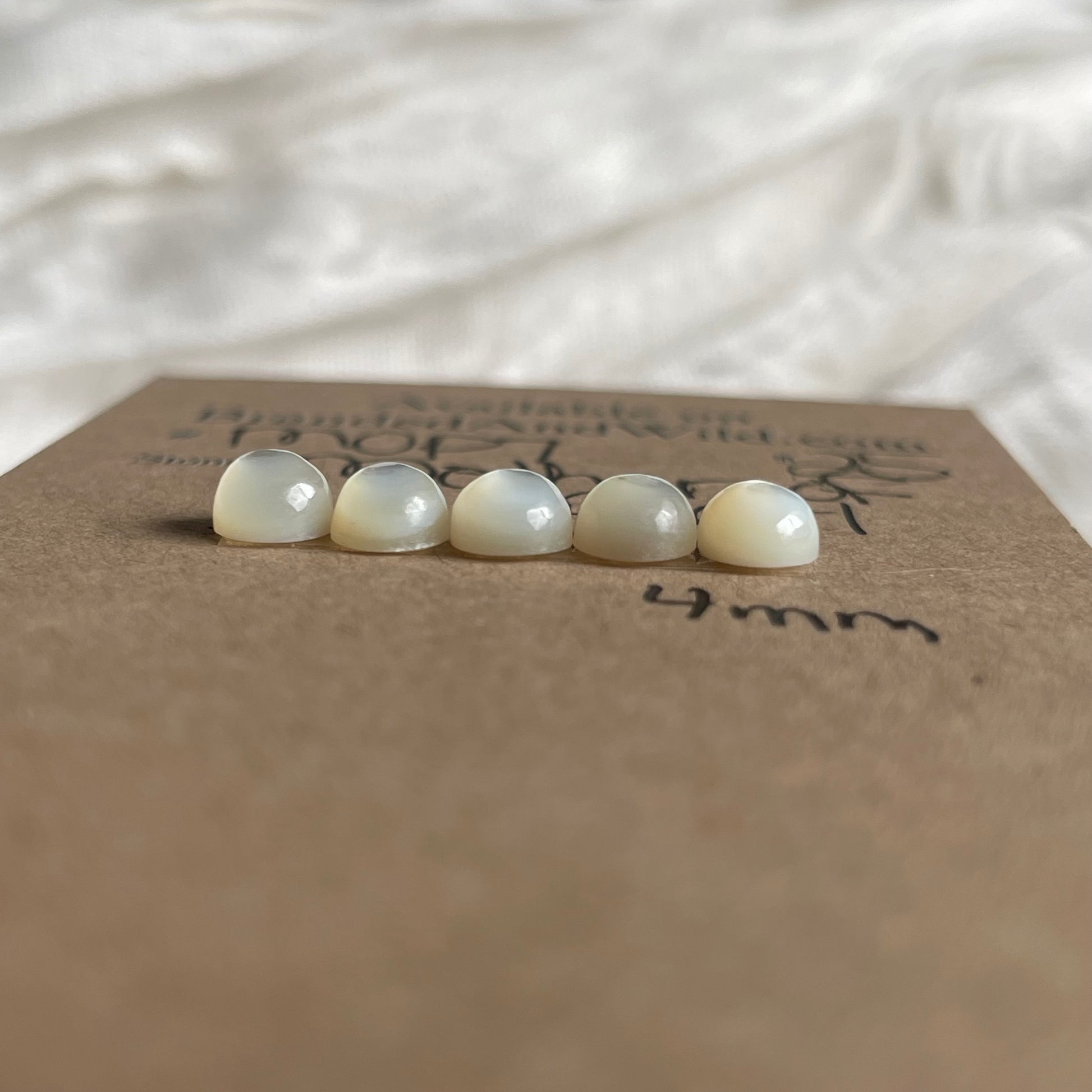 Mother of Pearl Cabochon - MOP7 4A8C2C22-103B-46CB-A475-D40518F86C9F Brandedandwild.com